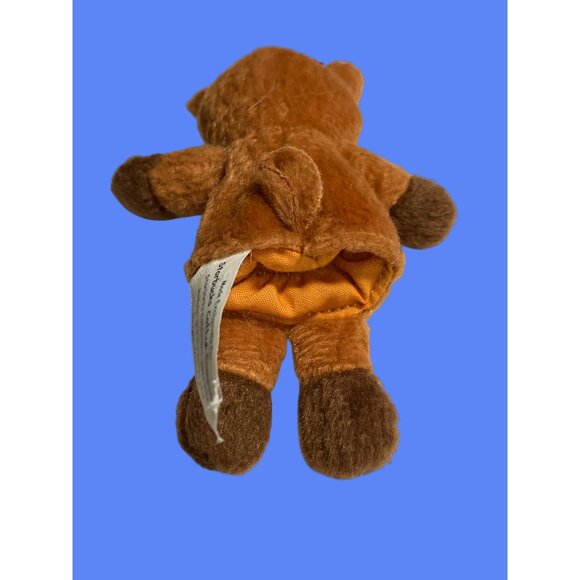 Starbucks Rudolph The Red Nosed Reindeer Plush Finger Puppet Preowned - Picture 11 of 11